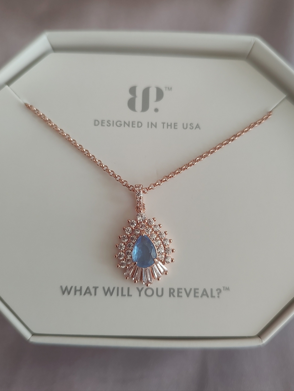 NWT Bomb Party "She's Adored" Necklace
